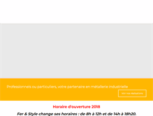 Tablet Screenshot of feretstyle.com